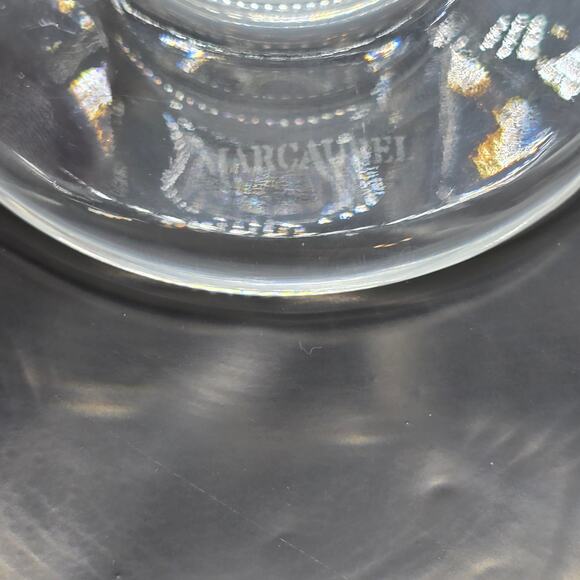 Marc Aurel Nachtmann Crystal Taper Candle Holders Set of 2 Made in Germany - Picture 8 of 8